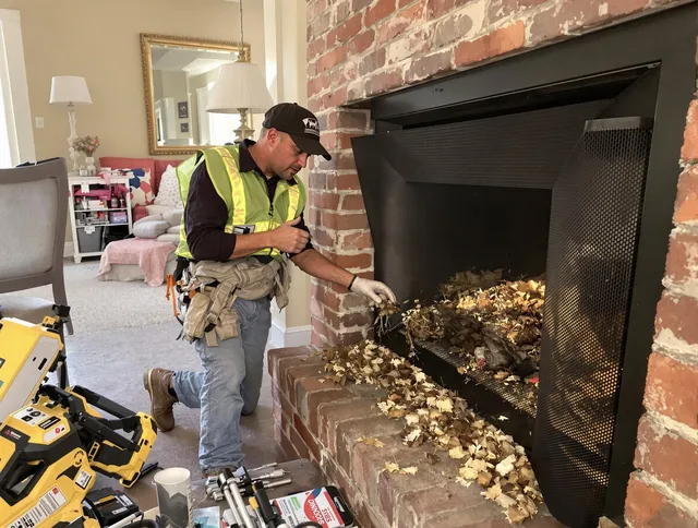 Safe screening installation by Pembroke Chimney Sweep in Pembroke, MA