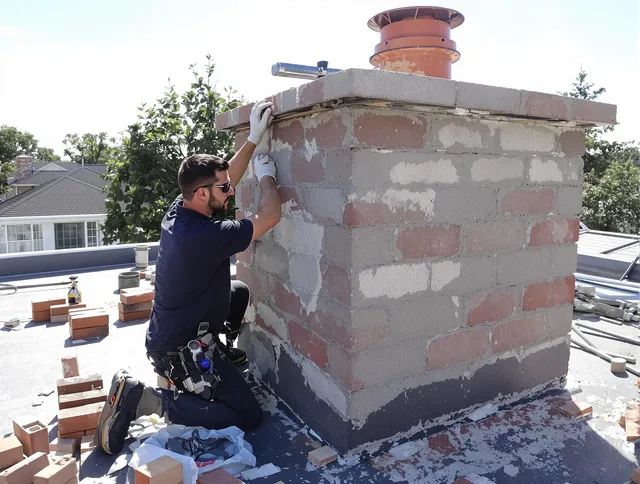 Advanced chimney repair process by Pembroke Chimney Sweep in Pembroke, MA